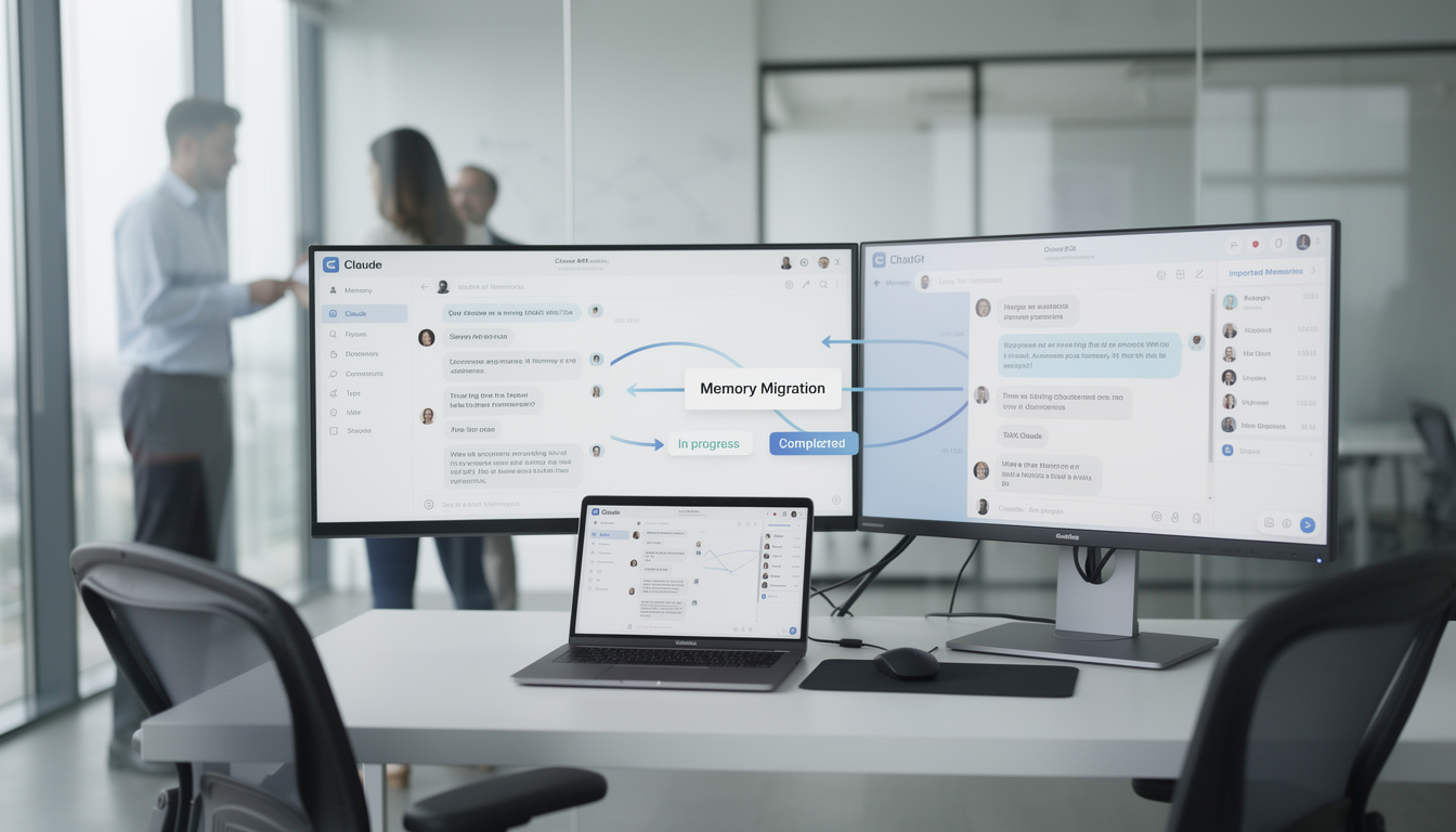 anthropic facilite la transition de chatgpt à claude avec une option conviviale, rendant l'expérience utilisateur plus simple et fluide.