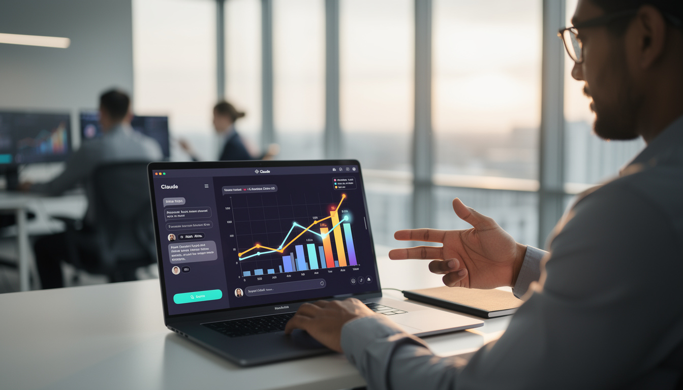 découvrez claude, qui propose désormais la création de visuels interactifs en temps réel pour enrichir vos conversations et rendre vos échanges plus dynamiques et engageants.