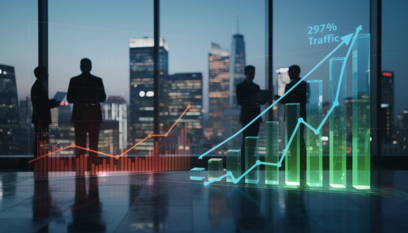 découvrez comment le trafic de claude a connu une explosion de 297 % en un an, contrastant avec le ralentissement de chatgpt. analyse des tendances et impacts dans le domaine de l'ia.