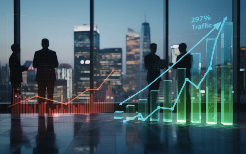 découvrez comment le trafic de claude a connu une explosion de 297 % en un an, contrastant avec le ralentissement de chatgpt. analyse des tendances et impacts dans le domaine de l'ia.