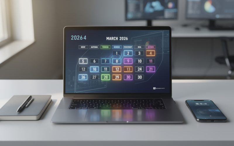 découvrez les 18 rendez-vous web incontournables de mars 2026 à ne pas manquer pour rester à la pointe des tendances digitales et élargir votre réseau professionnel.