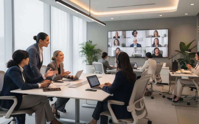 découvrez comment le travail hybride peut devenir un véritable levier pour la progression professionnelle des femmes, en offrant flexibilité et nouvelles opportunités de carrière.