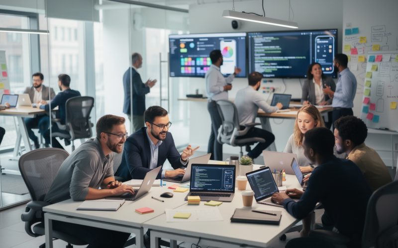 découvrez comment hellowork utilise le hackathon pour encourager l'innovation et créer de nouvelles fonctionnalités innovantes au sein de ses équipes.