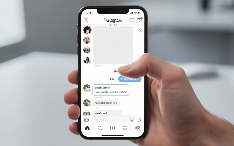 découvrez la nouvelle fonctionnalité d'instagram qui permet de modifier ses commentaires après publication, pour une meilleure gestion de vos échanges.