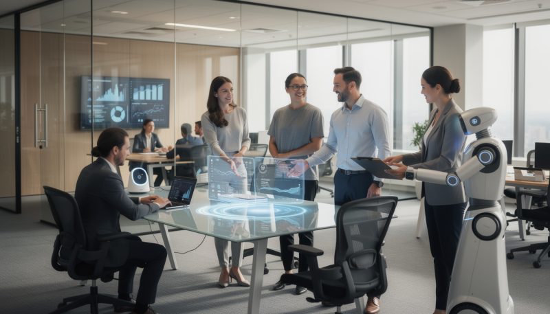 découvrez comment l'intelligence artificielle transforme véritablement notre environnement de travail et influence nos habitudes professionnelles au quotidien.