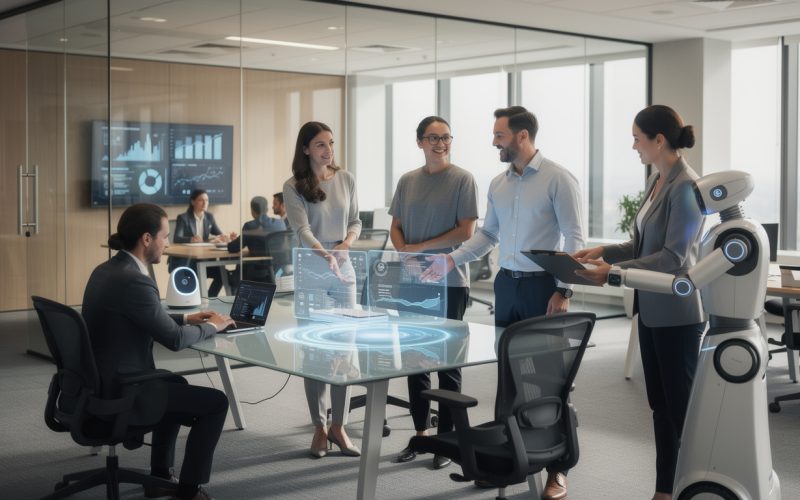 découvrez comment l'intelligence artificielle transforme véritablement notre environnement de travail et influence nos habitudes professionnelles au quotidien.