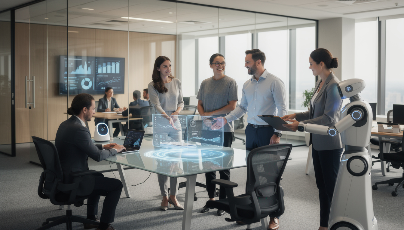 découvrez comment l'intelligence artificielle transforme véritablement notre environnement de travail et influence nos habitudes professionnelles au quotidien.