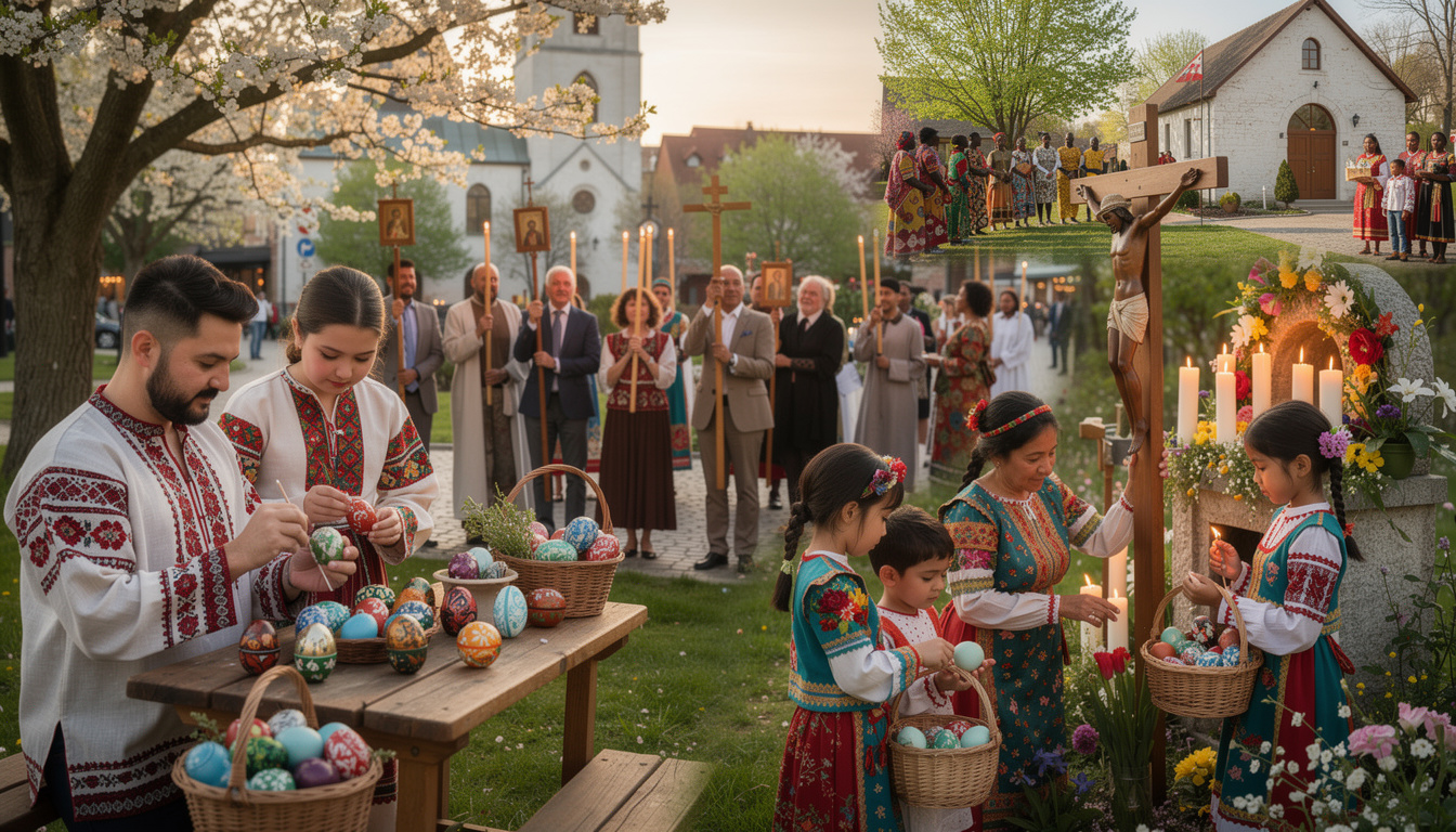 découvrez comment pâques est célébrée et vécue dans différentes cultures et croyances à travers le monde, un voyage spirituel riche en traditions et symboles.