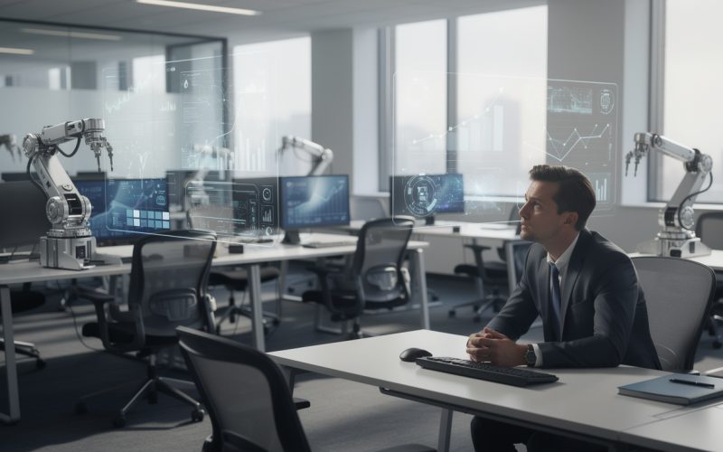 découvrez comment l'intelligence artificielle transforme le recrutement, entraînant un déclin des offres d'emploi traditionnelles et redéfinissant le marché du travail.