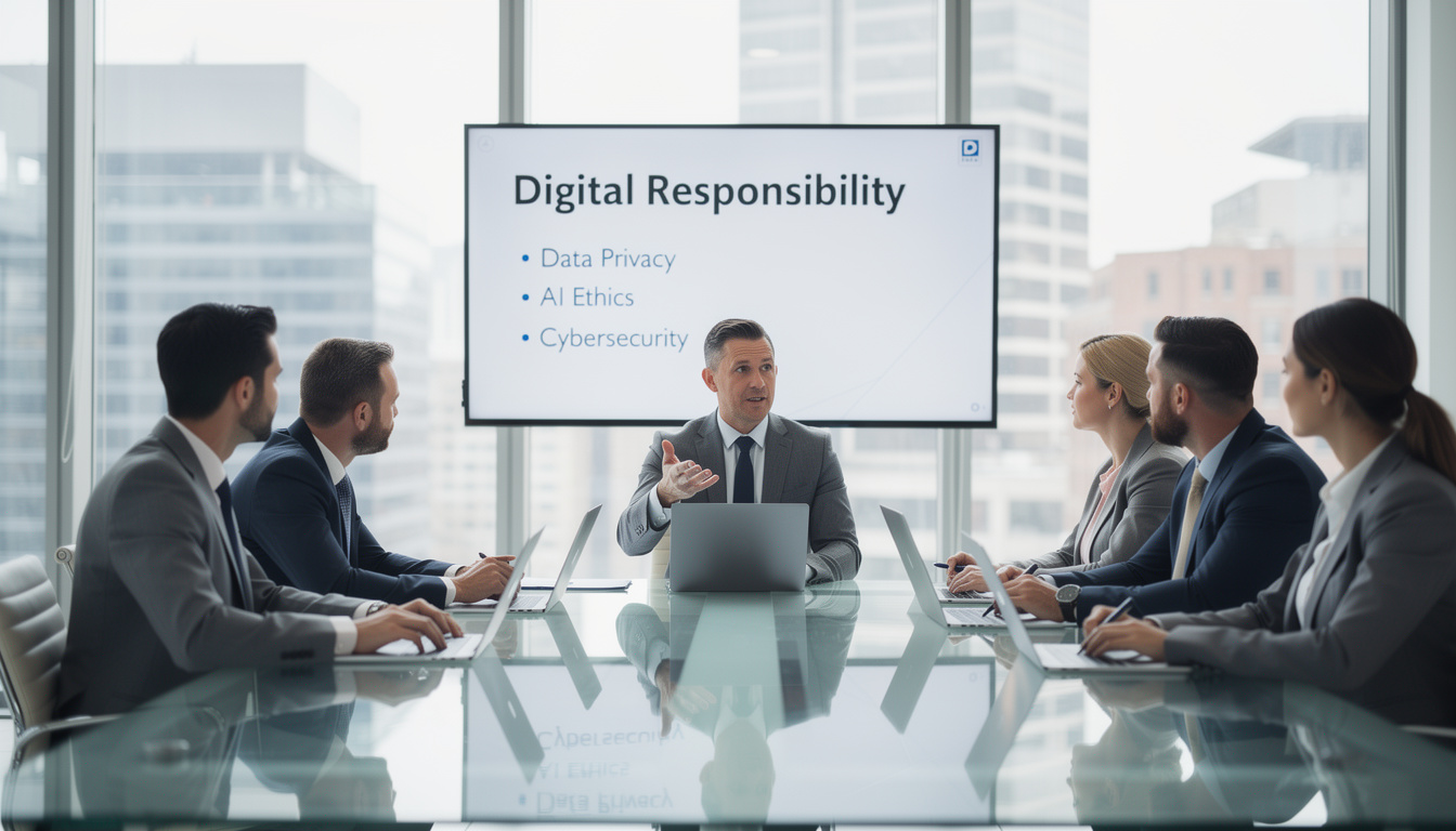 découvrez comment adopter une stratégie durable de responsabilité numérique en entreprise, promouvoir l'équité et favoriser un progrès collectif pour un impact positif et responsable.