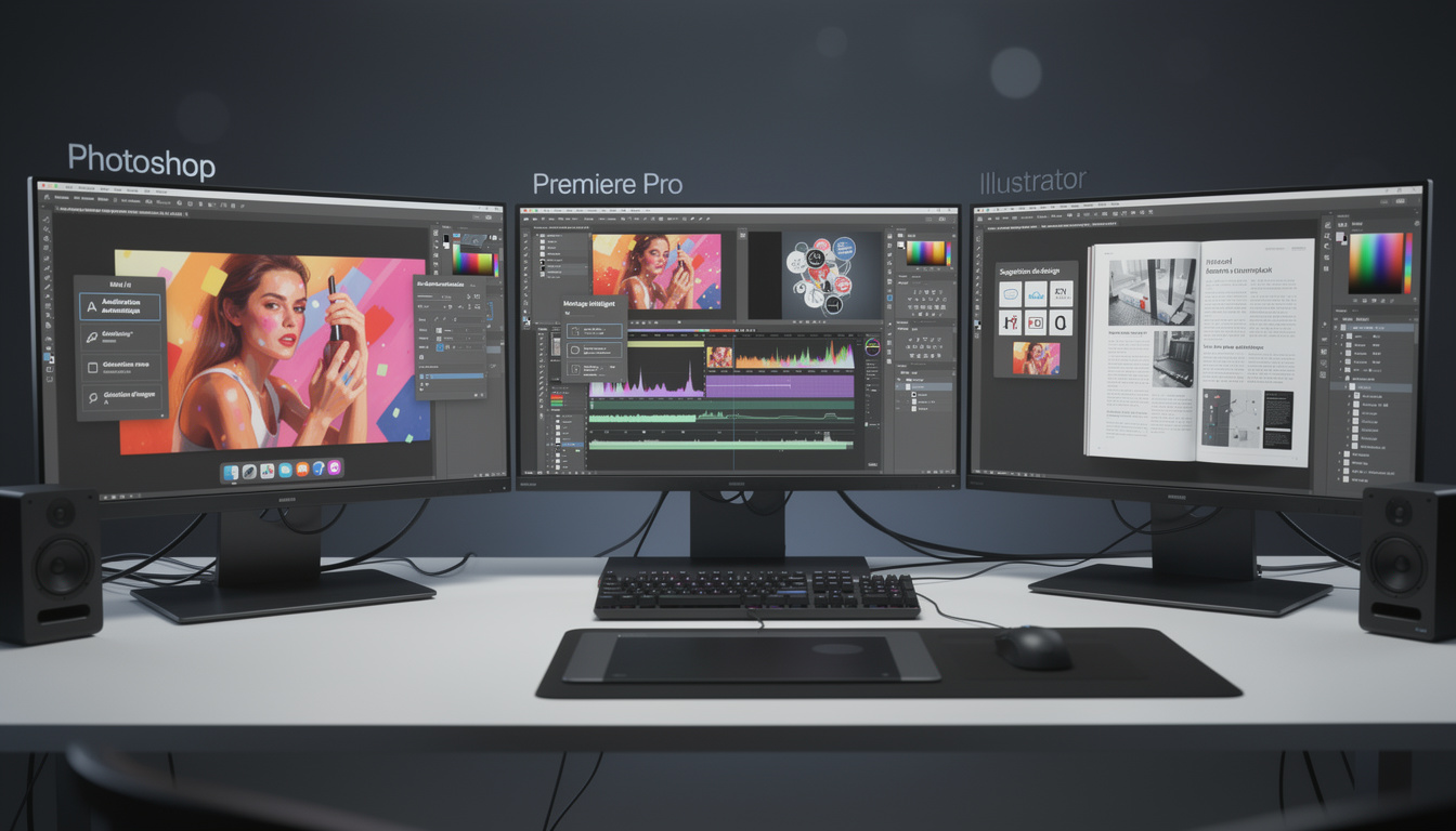 découvrez comment adobe intègre son agent ia innovant dans photoshop, premiere, illustrator et indesign, transformant la création graphique et vidéo pour une expérience révolutionnaire.
