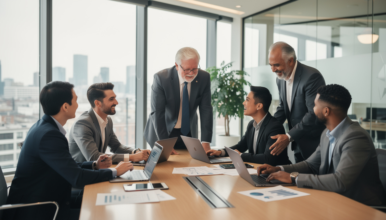 découvrez comment la collaboration intergénérationnelle permet de valoriser la diversité des talents et d'améliorer la performance au sein des équipes.