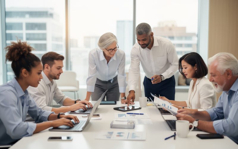 découvrez comment la collaboration intergénérationnelle valorise la diversité des âges pour renforcer l'innovation et améliorer la performance des équipes.