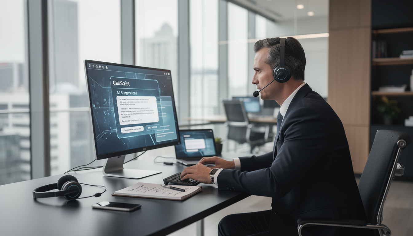 découvrez comment l'intelligence artificielle transforme vos scripts téléphoniques avec 4 méthodes essentielles pour améliorer l'efficacité et l'expérience client.