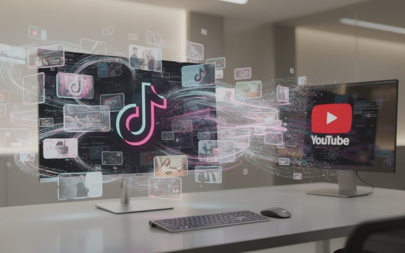découvrez comment tiktok est désormais submergé par le contenu généré par l'ia, dépassant youtube par trois fois selon une récente étude.