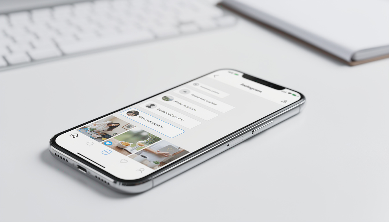 découvrez la nouvelle fonctionnalité d'instagram qui permet d'ajouter une légende personnalisée à chaque slide de votre carrousel pour enrichir vos publications.