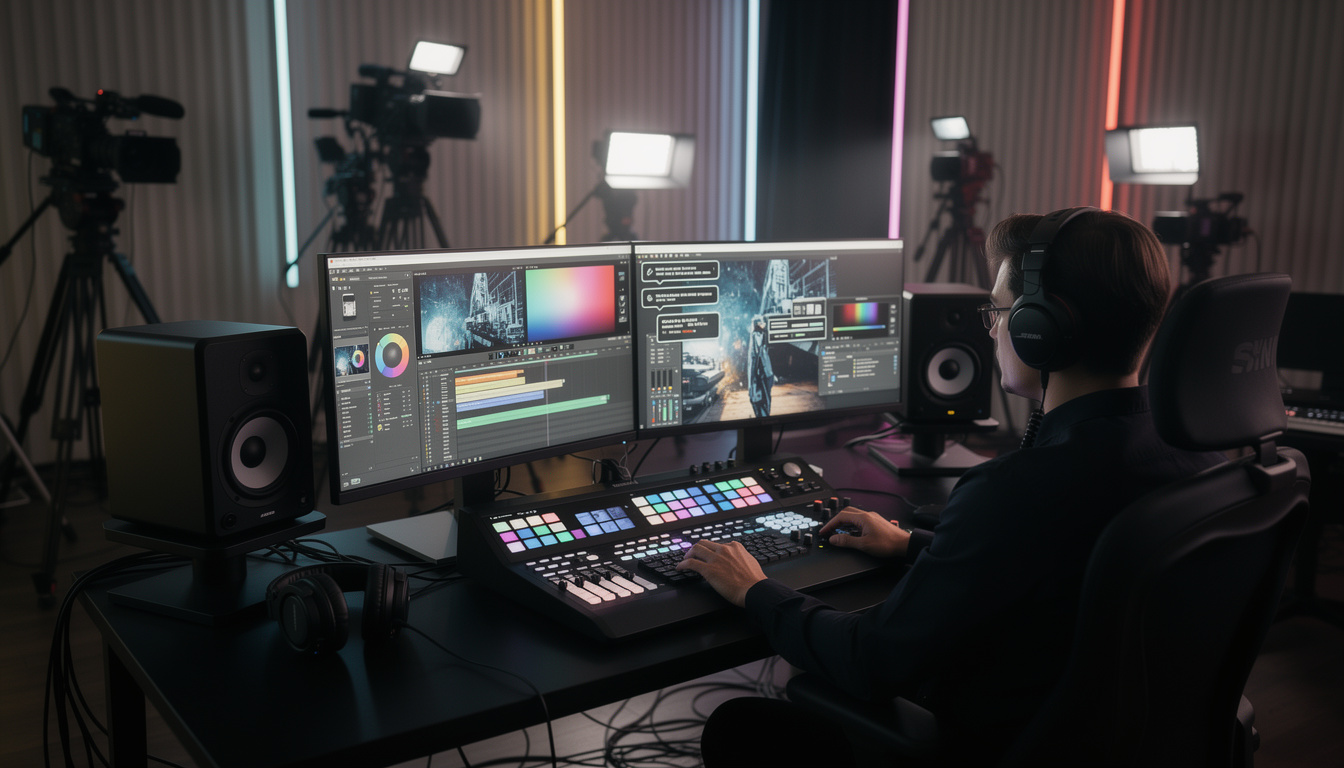 découvrez comment l'intelligence artificielle transforme la production vidéo en alliant innovation technologique et expertise humaine pour des créations d'exception avec aive.