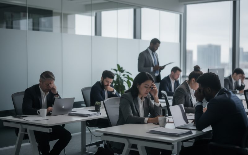 découvrez l'impact majeur de la santé mentale au travail avec 840 000 décès annuels et les erreurs souvent commises par les dirigeants pour mieux prévenir et agir.